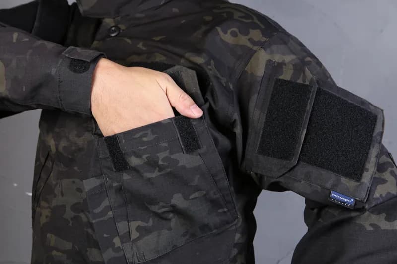 EM6930 Field Tactical Shirt Pants R6 Uniform Set construction detail 2