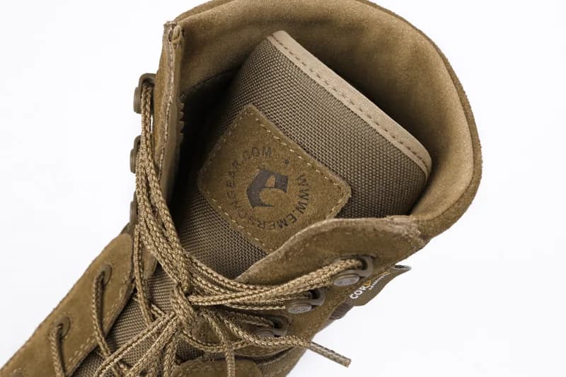 EM7216 “rattlesnake”8”High Top Desert Boots construction detail 6