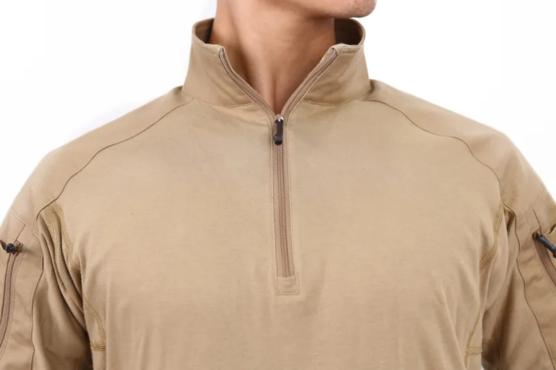 EM9429 E4 combat T-shirt construction detail 1