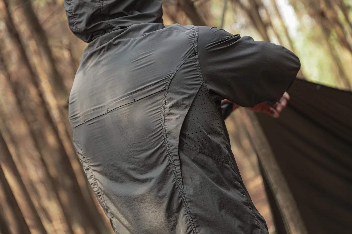 EMB9733 Batwing Sunscreen Jacket construction detail 1