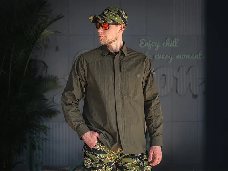 EMB9782 Flying Squirrel Lightweight Shirt application scene 3