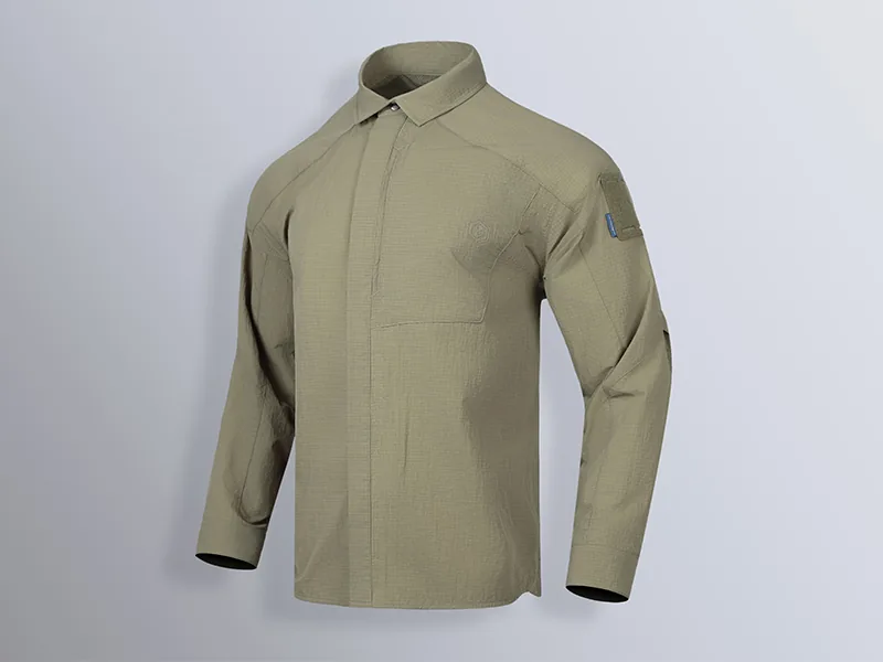 EMB9782 Flying Squirrel Lightweight Shirt, KH product view