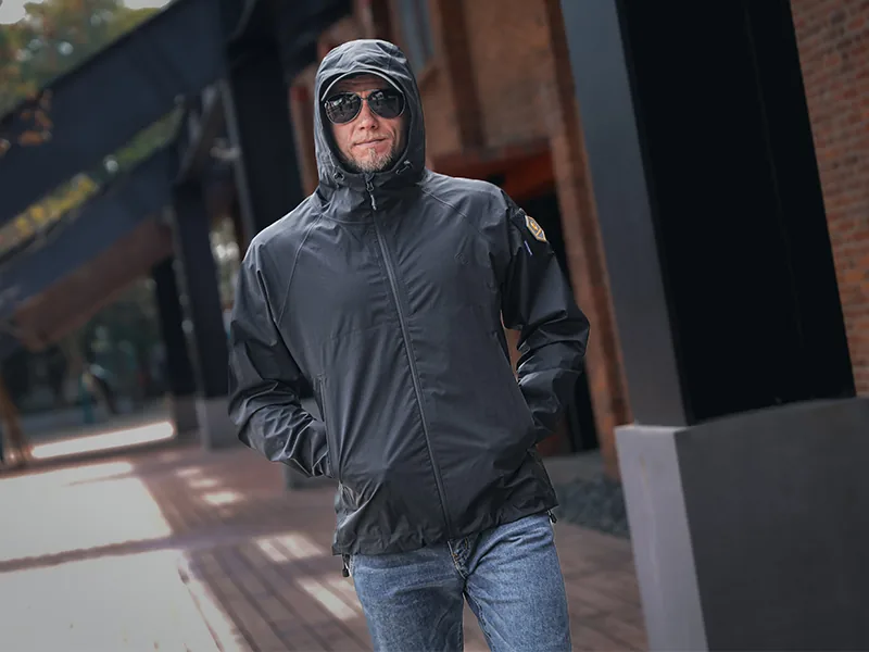 EMB9783 Agouti Ultra-Light Jacket application scene 2